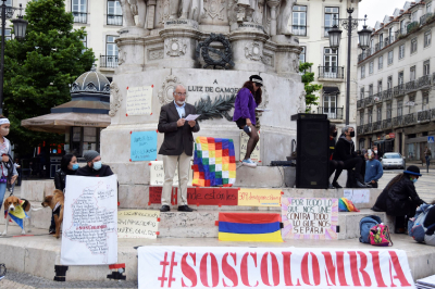 Pela Paz, pela Democracia e Justiça Social na Colômbia – Fim à repressão! | Lisboa_3